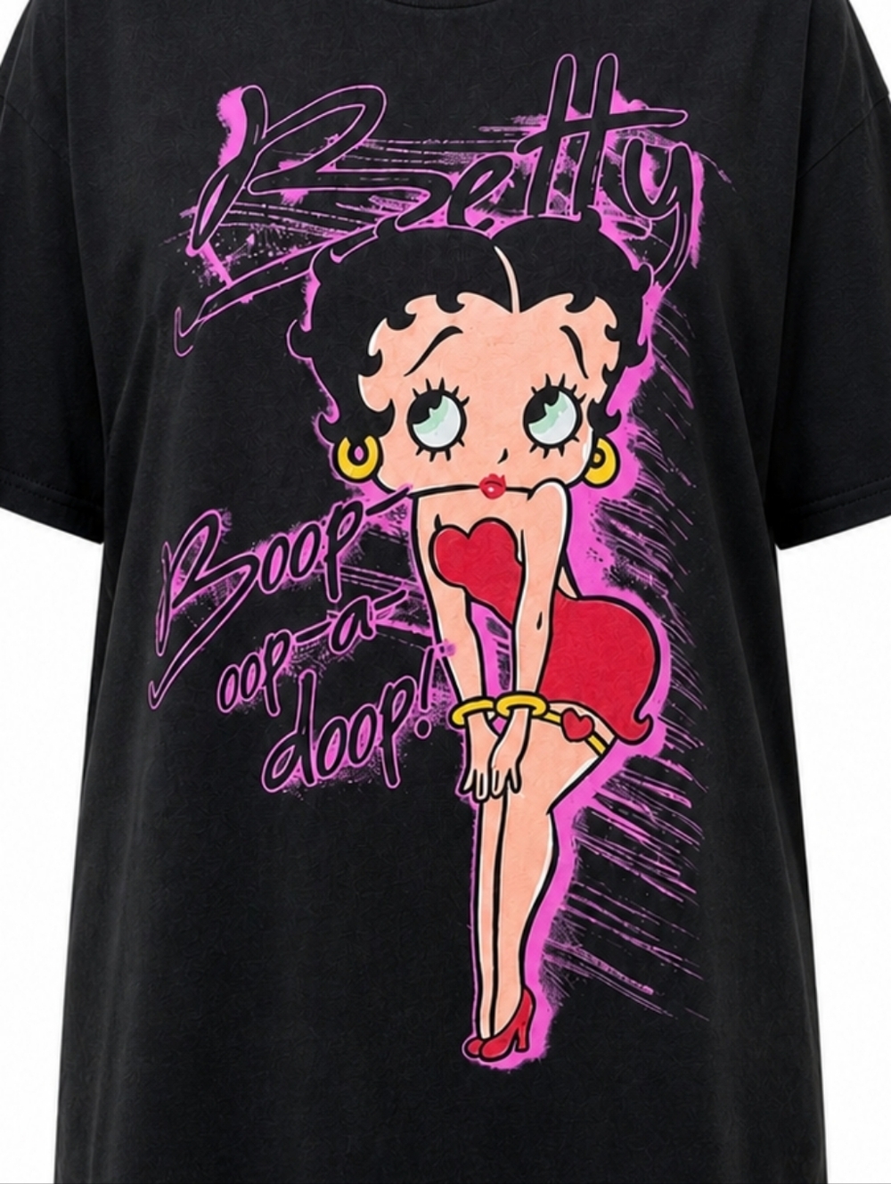 💘 BETTY BOOP Relaxed Fit GRAPHIC TEE Womens 1X NWT